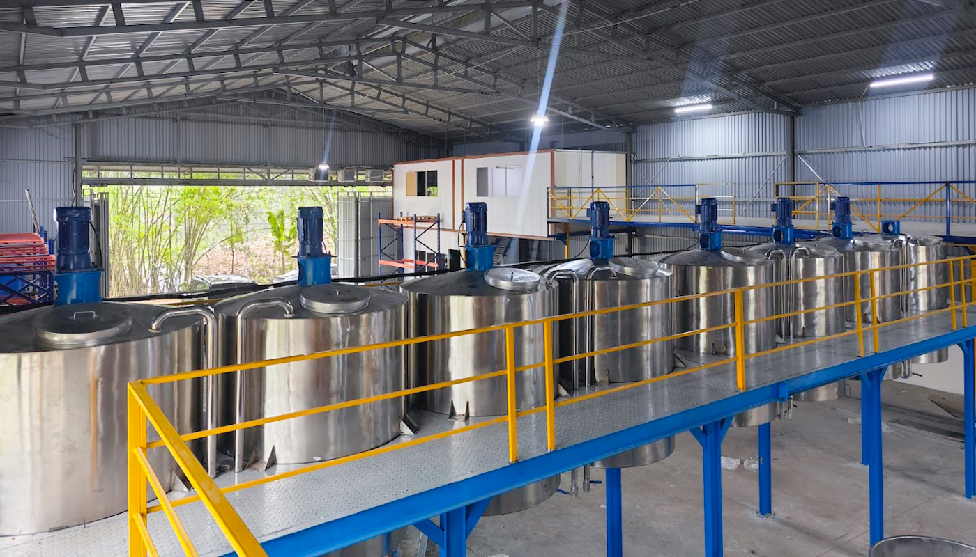 bồn khuấy hóa chất