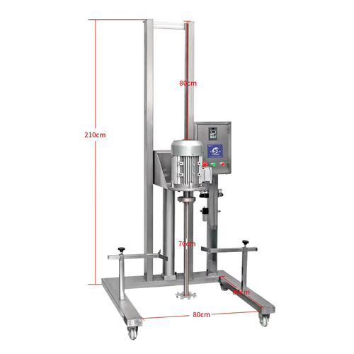 Máy khuấy mỹ phẩm 30 50 100 lít nâng hạ