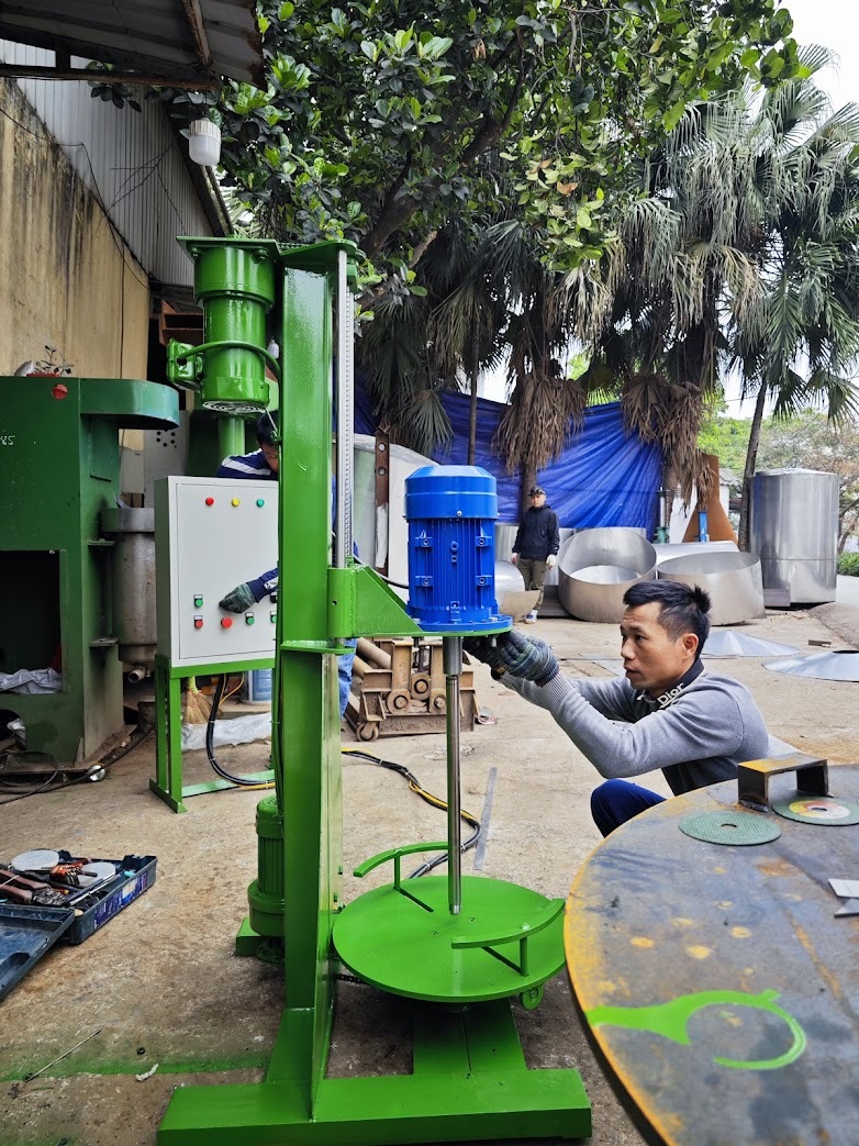 máy khuấy thùng 50 lít