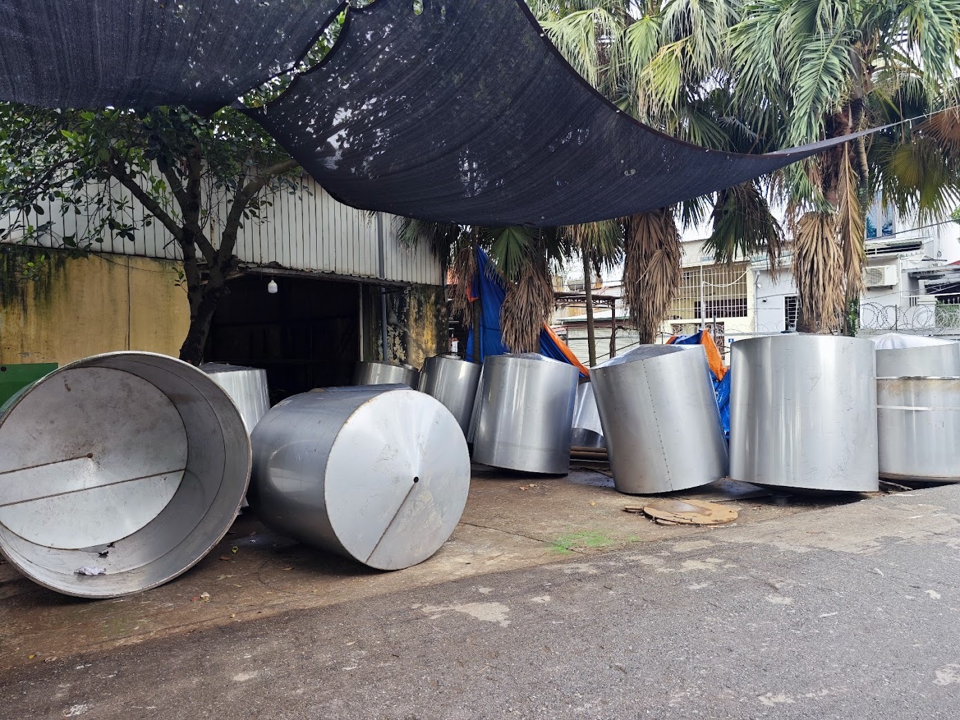 xưởng gia công bồn khuấy