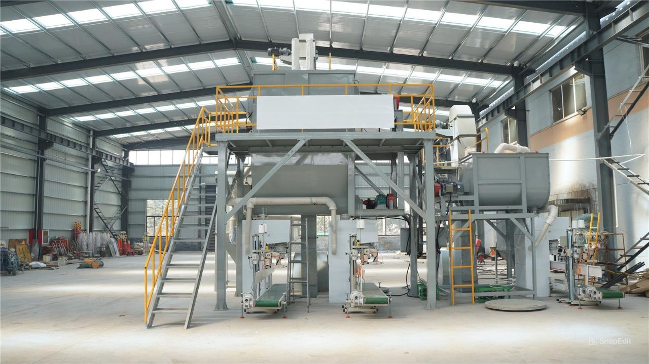 Dây chuyền sản xuất sơn dẻo nhiệt giao thông tự động