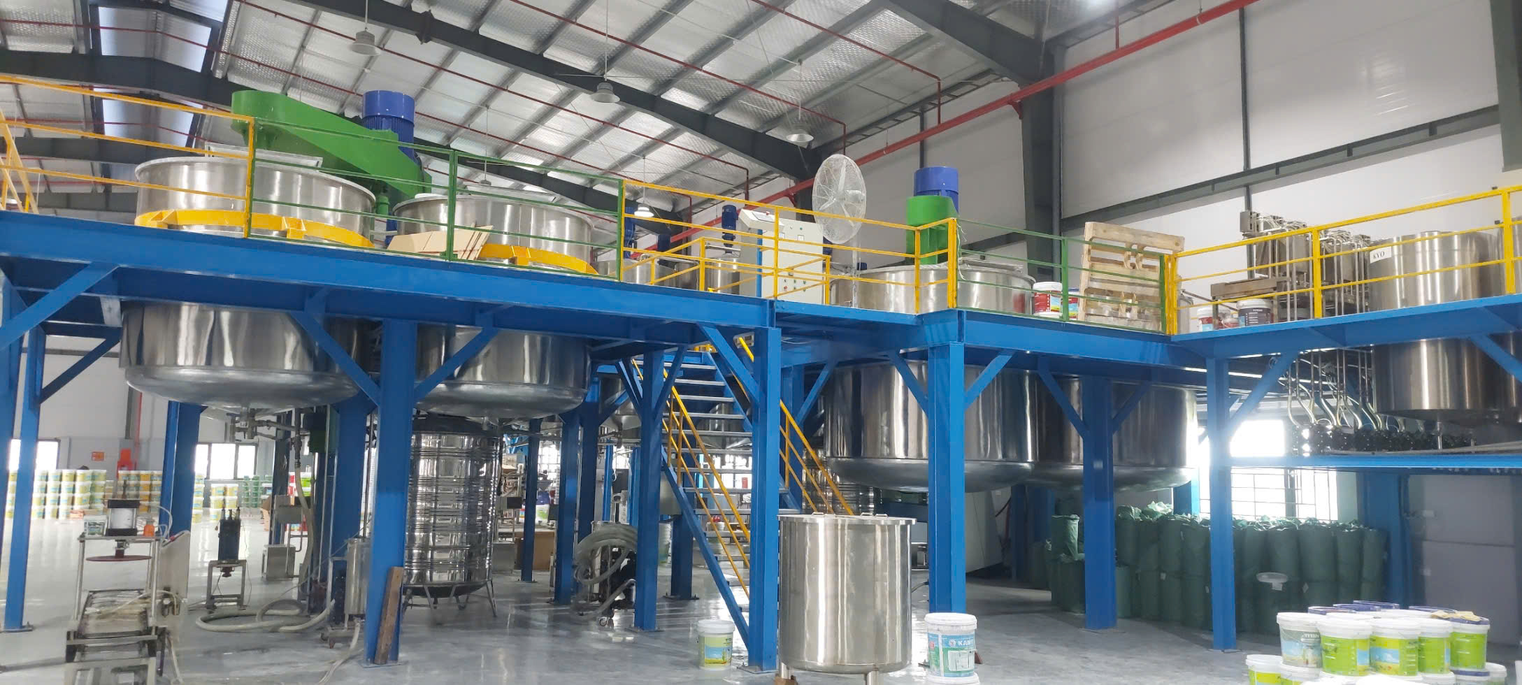 Xu hướng sử dụng máy khuấy công nghiệp ngày càng cao